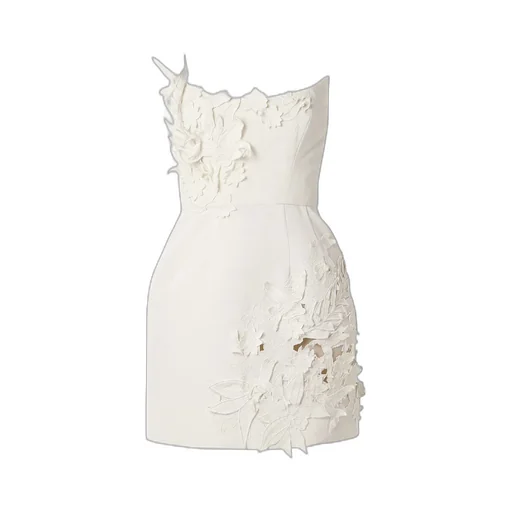 Strapless Decal Dress