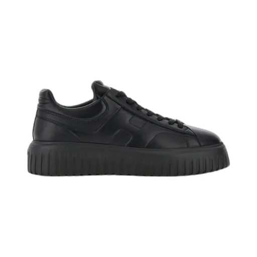 Hogan H-Stripes Lace-Up Sneakers