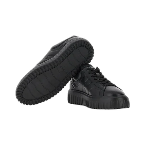 Hogan H-Stripes Lace-Up Sneakers