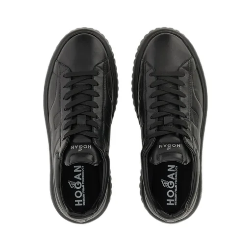 Hogan H-Stripes Lace-Up Sneakers