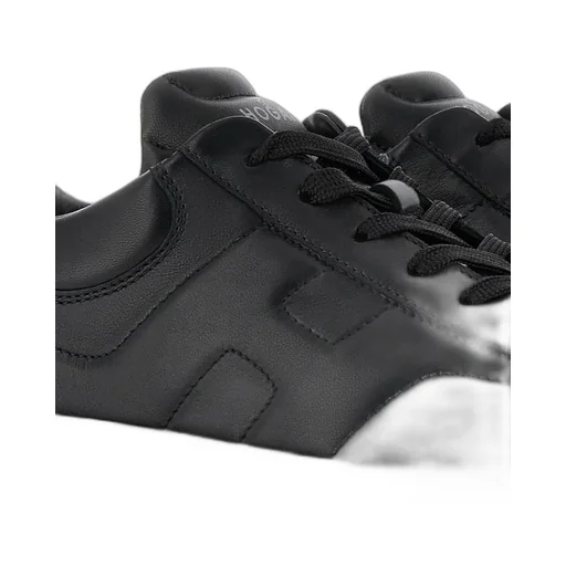 Hogan H-Stripes Lace-Up Sneakers