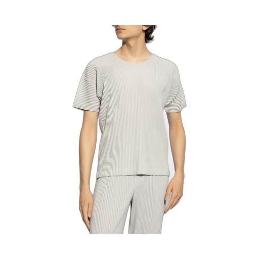 Homme Plissé Issey Miyake Pleated Crewneck T-Shirt