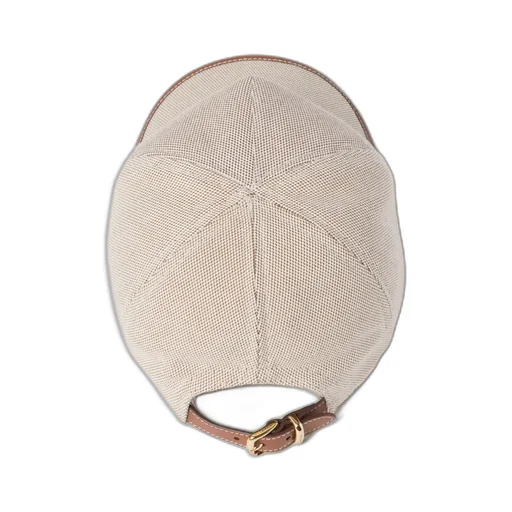 Miu Miu Logo-Patch Curved Peak Baseball Hat