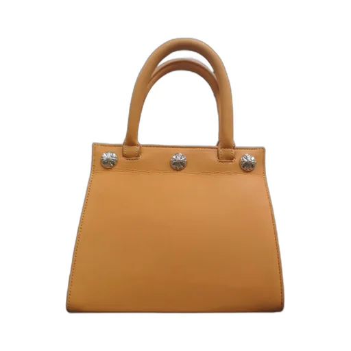 Cross-Pattern Handbag