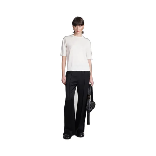 Jil Sander Crewneck Knitted T-Shirt