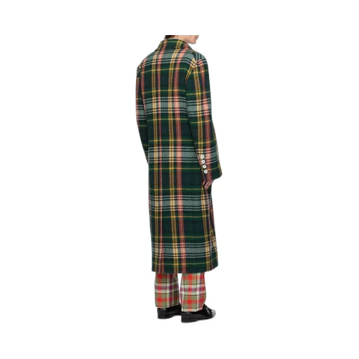 Vivienne Westwood Double Breasted Checked Coat