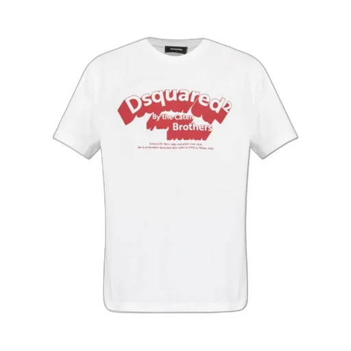 Dsquared2 Logo Printed Crewneck T-Shirt