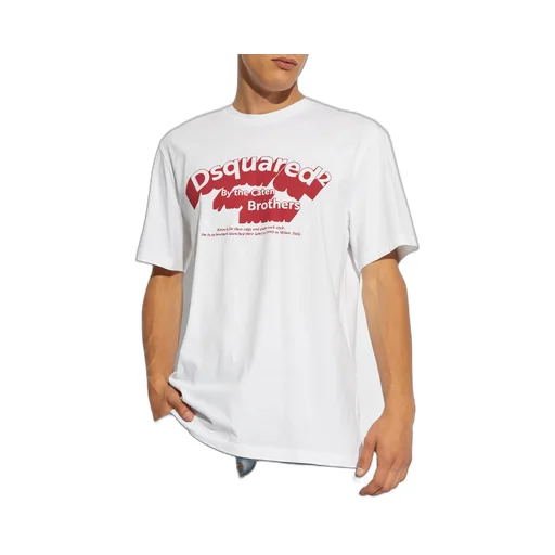 Dsquared2 Logo Printed Crewneck T-Shirt