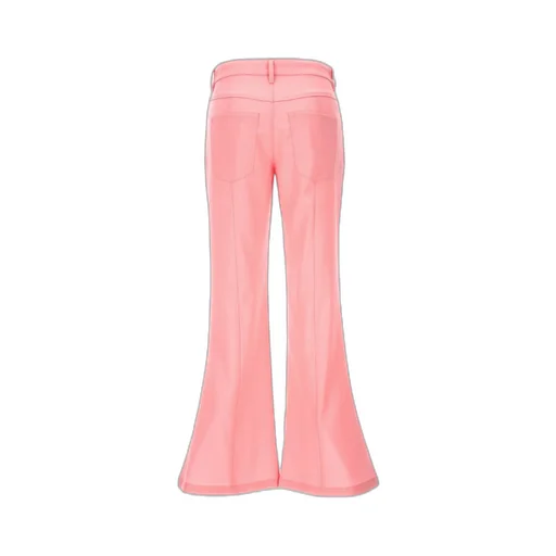 Marni Logo Embroidered Flared Pants