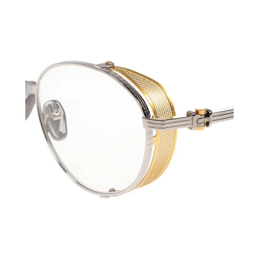 Balmain Eyewear Brigade Round-Frame Glasses