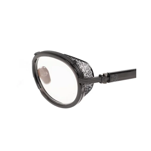 Balmain Eyewear Chevalier Oval Frame Glasses