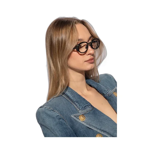 Balmain Eyewear Chevalier Oval Frame Glasses