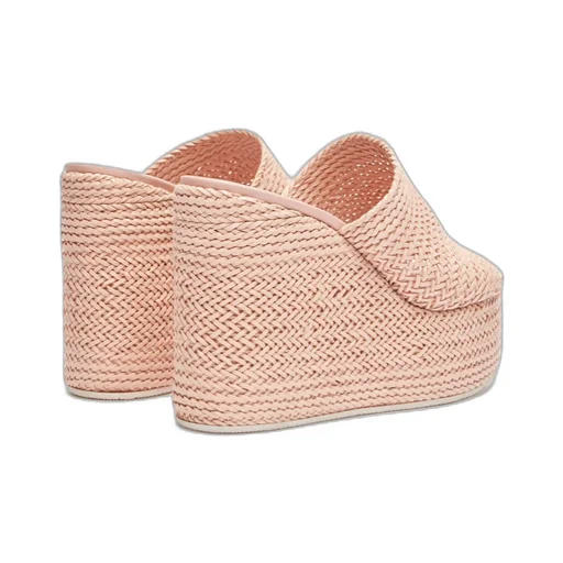 Casadei Twiga Wedge Slip-On Mules