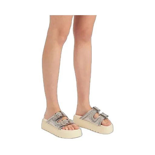 Casadei Birky Platform Slides
