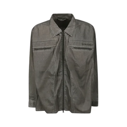 Zippered Coat Shirt