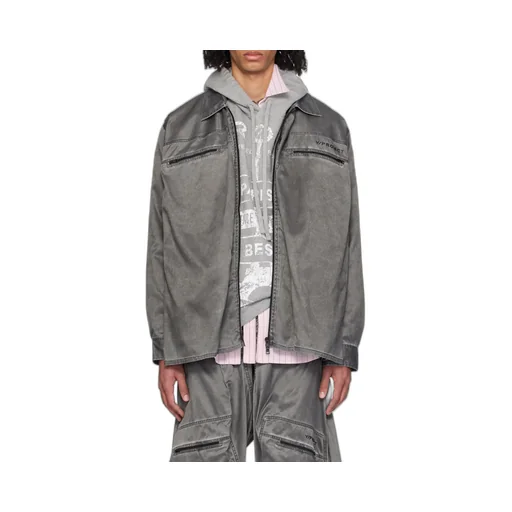 Zippered Coat Shirt