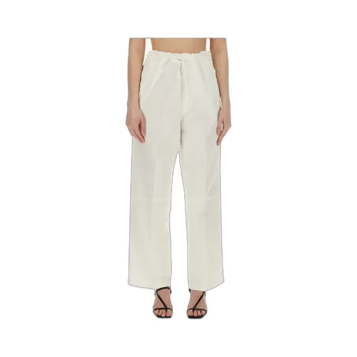Victoria Beckham Drawstring Straight Leg Trousers