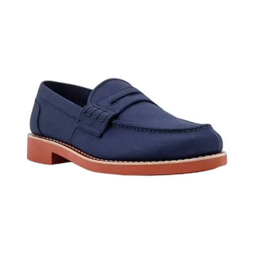Round Head Loafer Shoes