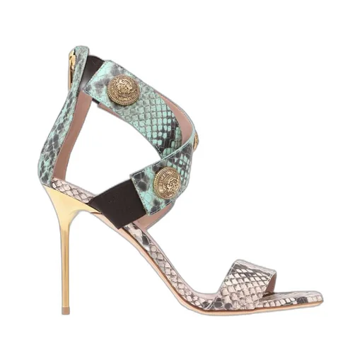 Open-Toed High-Heeled Sandals