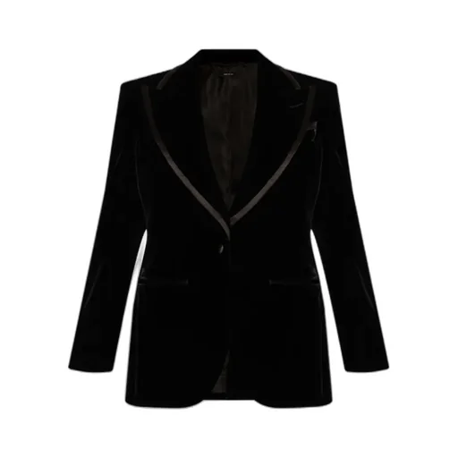 Tom Ford Single-Breasted Velvet Blazer