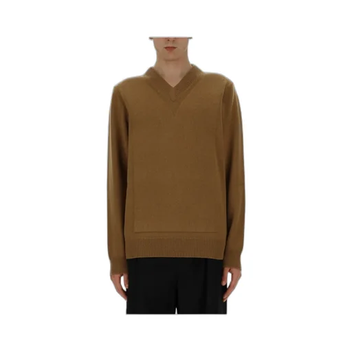 Jil Sander V-Neck Ribbed Jumper