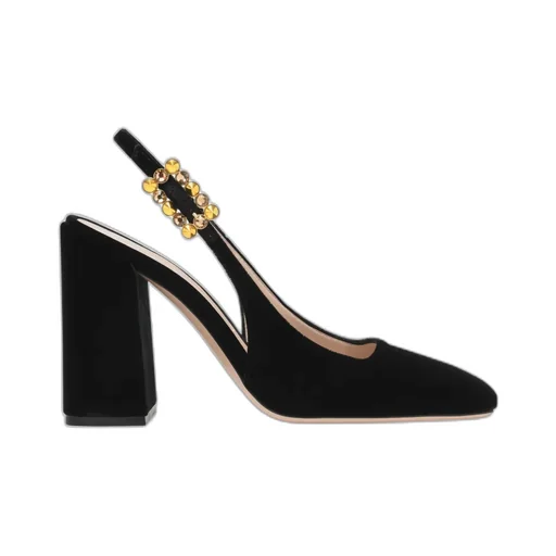 Square Toe High Heels