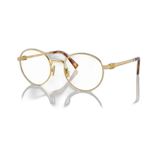 Miu Miu Eyewear Round Frame Glasses