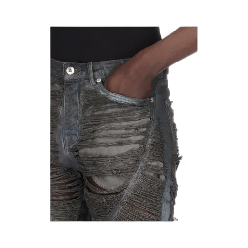Straight Tube Five Bags Of Jeans