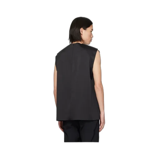 Debossed-Motif Vest
