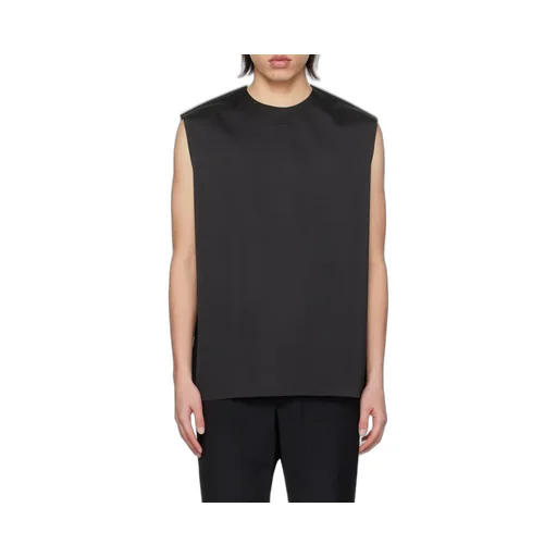 Rough-Edged Detail Vest