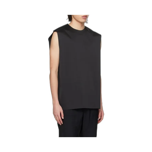 Rough-Edged Detail Vest