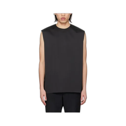 Rough-Edged Detail Vest