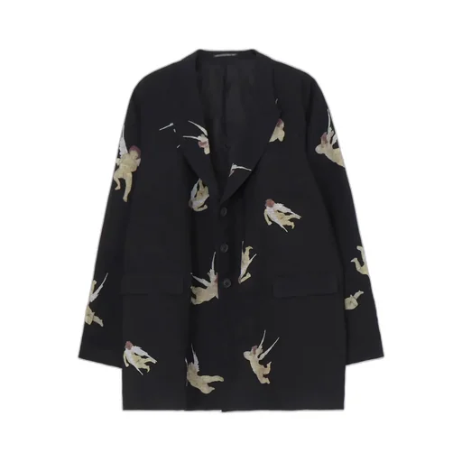 Angel Pattern Casual Jacket