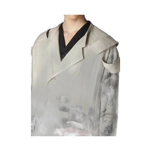 Epaulet Pattern Casual Jacket