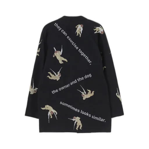 Angel Pattern Casual Jacket