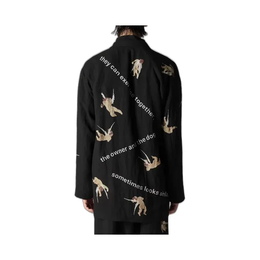 Angel Pattern Casual Jacket