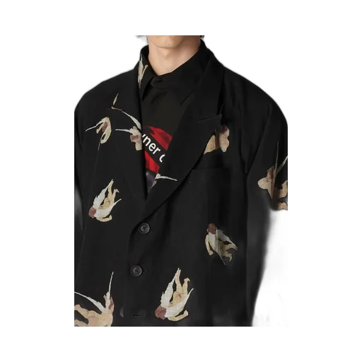 Angel Pattern Casual Jacket