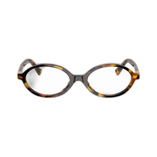 Miu Miu Eyewear Oval Frame Glasses