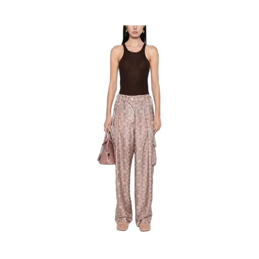 Belt-Loop Casual Pants