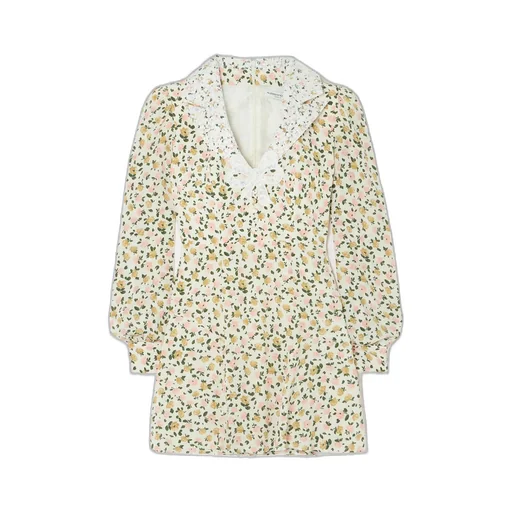 Lapel Long-Sleeved Dress