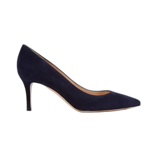 Gianvito Rossi Pointed-Toe Slip-On Pumps