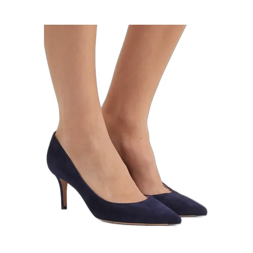 Gianvito Rossi Pointed-Toe Slip-On Pumps
