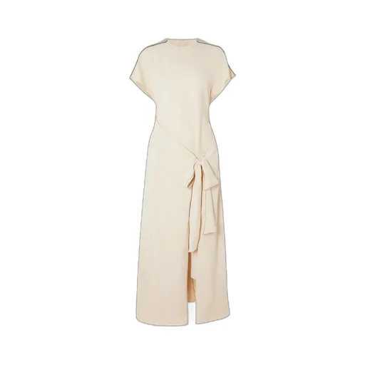 Sash-Detail Maxi Dress