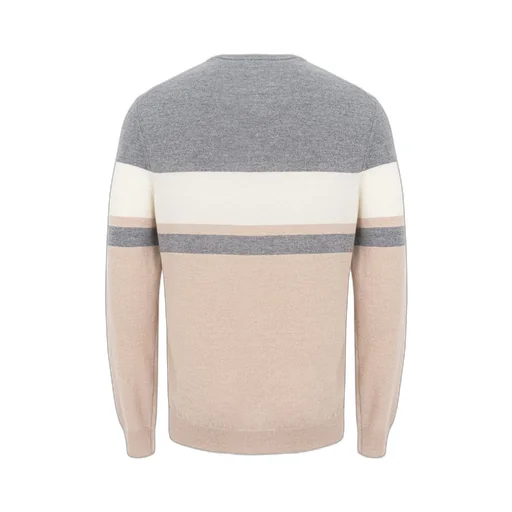 Peserico Stripe-Detailed Crewneck Jumper