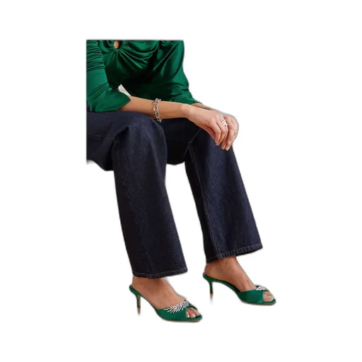 Muller Shoes With Round Head