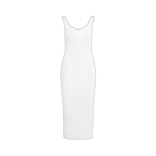 Ottilie Ribbed-Knit Dress