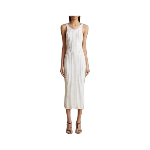 Ottilie Ribbed-Knit Dress
