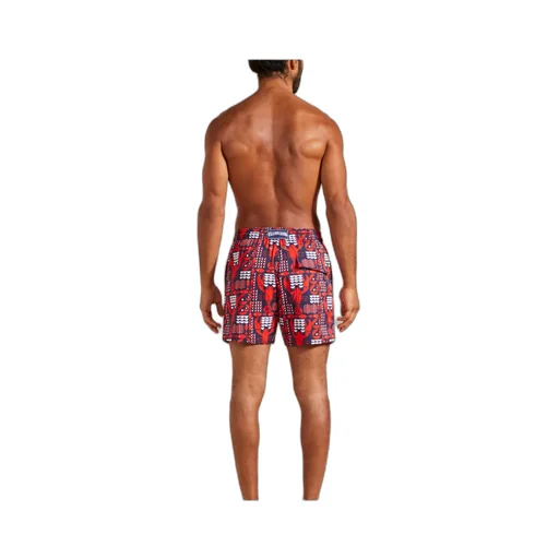 Lobster-Print Swim Shorts