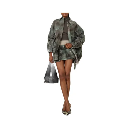 Belt Ring Half Skirt
