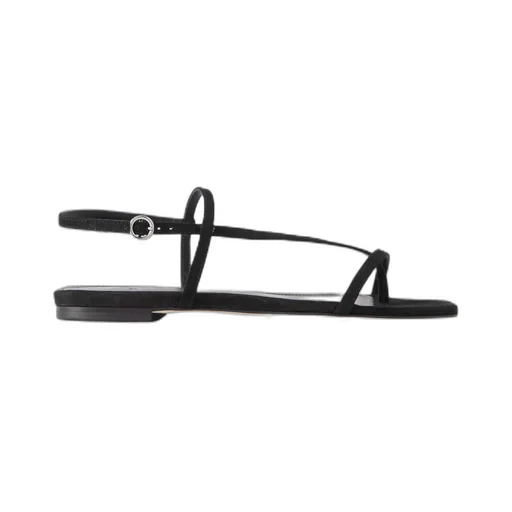 Square Head Flat-Soled Sandals